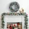Glitzhome® 2 Pack 9ft. Pre-Lit Greenery Pinecones & Red Berries Christmas Garland